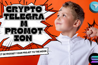 crypto solana memecoin promotion telegram skyrocket promotion