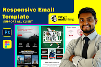 do PSD to HTML mobile responsive email template design