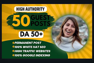 do SEO guest post dofollow backlink on high da pa sites