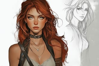 design an d and d character and oc for you