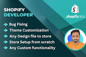 customize shopify themes, fix bug, liquid coding, javascript, ajax