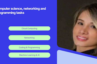 do computer science, networking and programming tasks