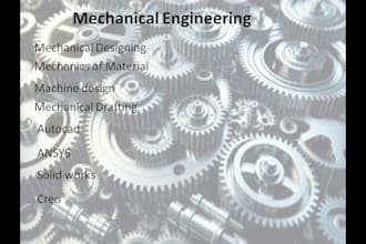 tutoring and do machine design, mechanics of material