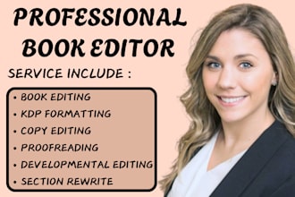 be your developmental editor book editor book formatting