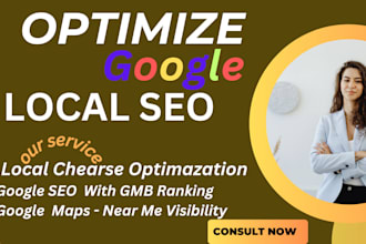 boost your local SEO optimize google my business and rank higher on gmb maps