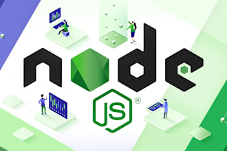 create a node API and database management