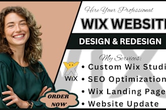 migrate canva to wix website, revamp website, clone or update wordpress website