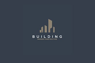 design property, realtor, real estate, construction and business logo 0312