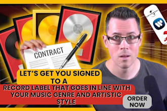 secure you a record label signing deal after record labels music submission