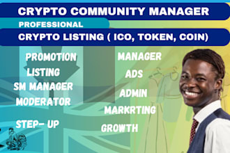 manage and grow your discord and telegram community for crypto projects