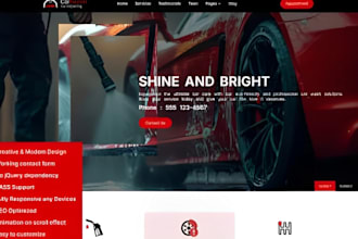 build car detailing website, auto detailing website car detailing car detailing