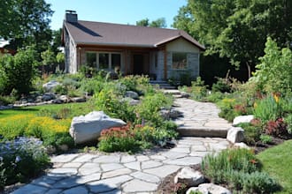 make front garden backyard patio landscape design