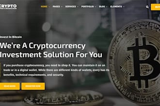 build crypto exchange website, crypto website, p2p crypto exchange website