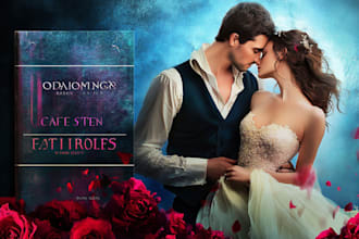 design professional romance book cover