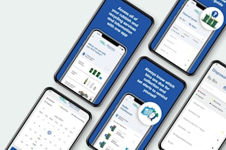 develop garbage collector app, sewage management app, recycle app