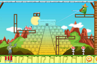 develop unity 2d game 2d web game 3d game multiplayer pc mobile game development