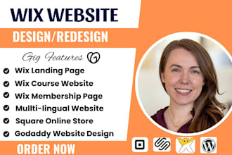 convert wix to wordpress wix online store landing page design fashion website