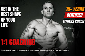 be your online personal trainer and fitness coach