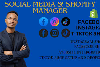 boost shopify dropshipping sales with tiktok facebook ig marketing meta shop