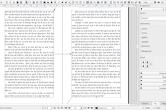 do book layout formatting, typesetting for print or ebook