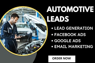 generate hot automotive leads auto repair landing page design car insurance lead
