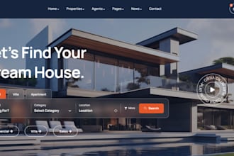 develop real estate investors carrot website with houzez, wp residence homey, wp