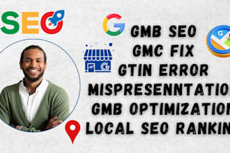 setup gmc fix goggle merchant center, suspension gtin error misrepesentation