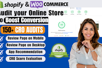 increase shopify and woocommerce sales with cro audit and review
