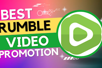 do organic rumble video promotion, rumble promotion, rumble channel monetization