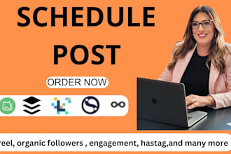 schedule posts via loomly later buffer hootsuite sendible metricool