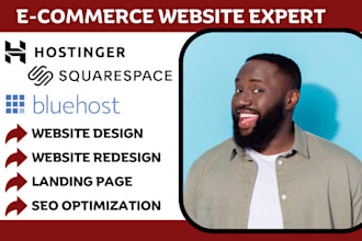 create a stunning wordpress site on godaddy, bluehost, squarespace and one com