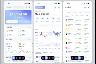 develop crypto wallet app, decentralized crypto wallet app, blockchain system