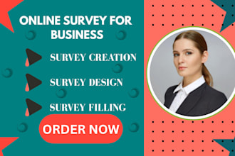 recruit participant to your online survey form, business market research