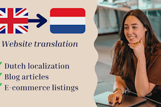 translate your english website to dutch