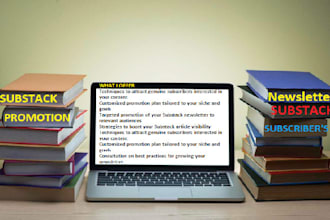 promote your substack page newsletter substack subscriber substack article