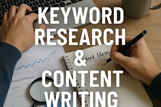 serve keyword research, content idea and outline creations, and content writing