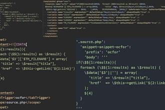 convert code snippets from one editor to another quickly