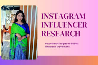 find the best instagram influencer research list for your niche