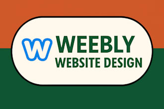 design or redesign a professional weebly website