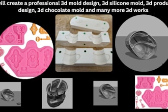 3d mold chocolate mold product mold cookies mold ice cream mold silicone mold