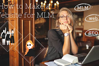 develop any MLM website, MLM website redesign