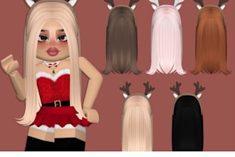 create roblox accessories, roblox model, roblox ugc hair, assets