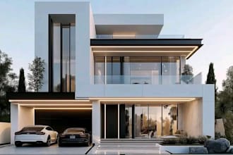 remodel 3d luxury house elevation,lobby apartment,glaze livingroom,8k cad render