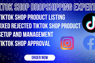 setup tiktok shop, tiktok marketing, approve tiktok product listing