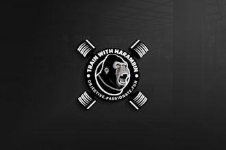 design modern gyms fitness ,sports clothing logo for your business
