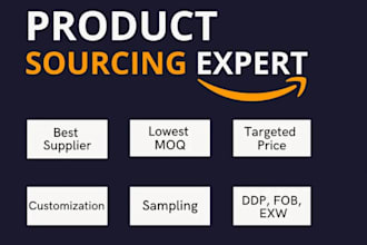 do product sourcing, shipping and negotiation with supplier on your behalf