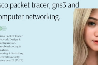 do cisco,packet,tracer, gns3, computer networking assignment