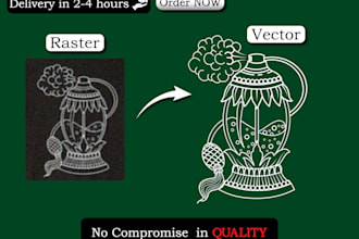 vectorize image to line artwork