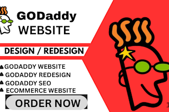 godaddy website design godaddy website redesign within 24 hours