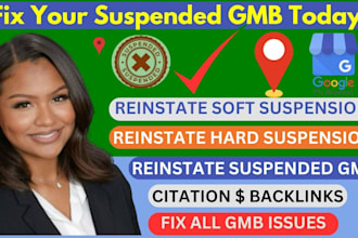 reinstate suspended gmb, fix gmb suspension, reinstate gmb